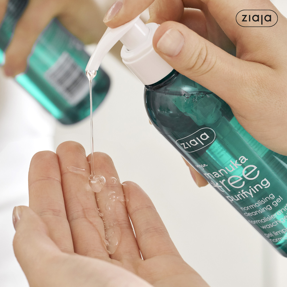지아자 마누카트리 클렌징젤 지성 트러블피부 모공 클렌징폼 200ml, 1개 이미지 2