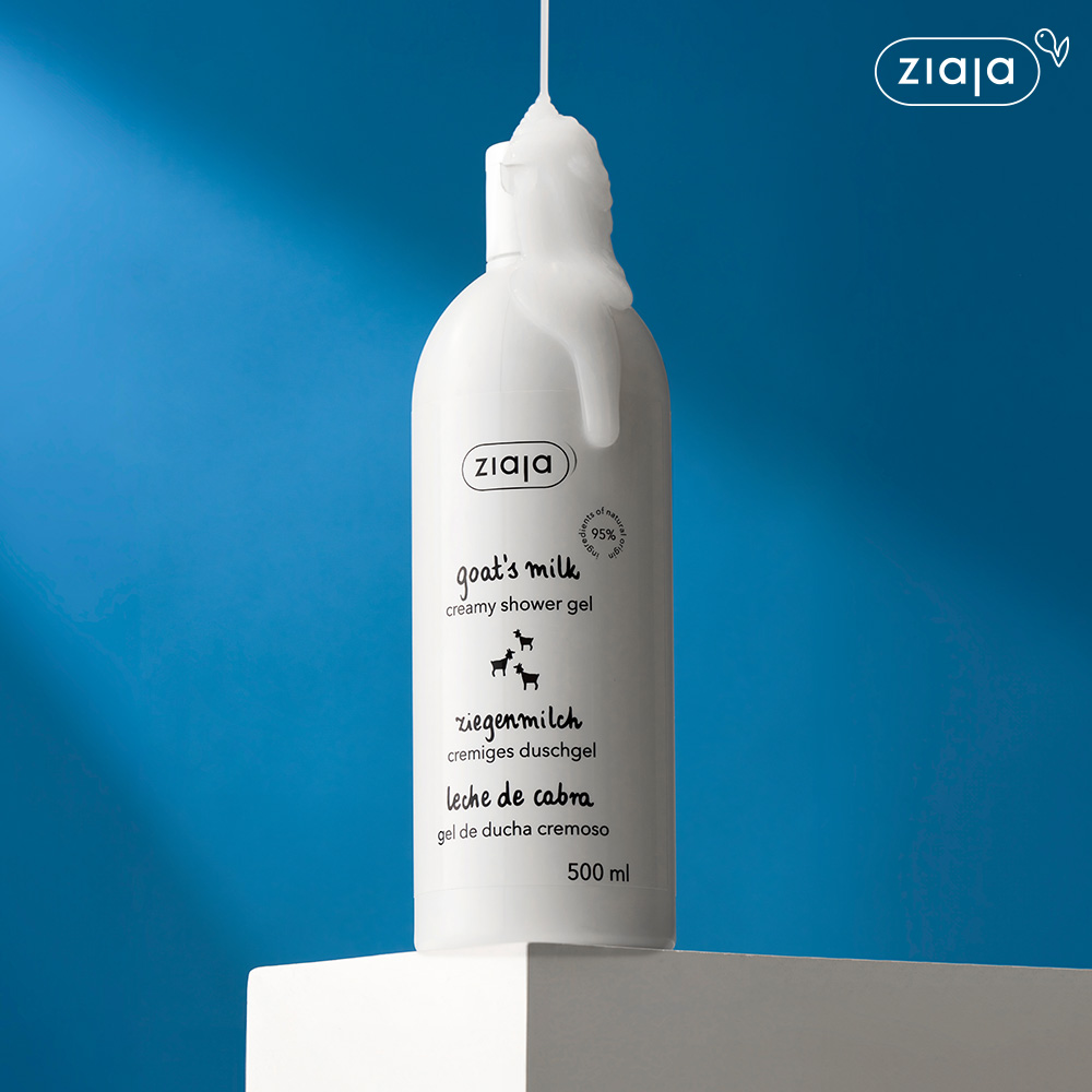 온가족 바디워시 대용량 세트 지아자 산양유 바디워시 약산성 샤워젤 베이비파우더, 500ml, 4개 이미지 2