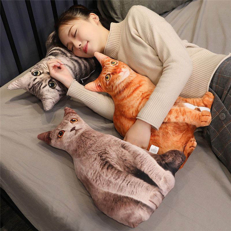 고양이 인형 쿠션 바디필로우 베개 이미지 6