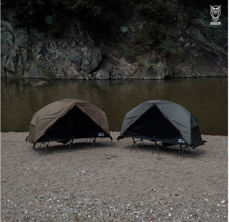 아버 코트 텐트 메쉬 백패킹 솔캠 1인용 야전침대 호환