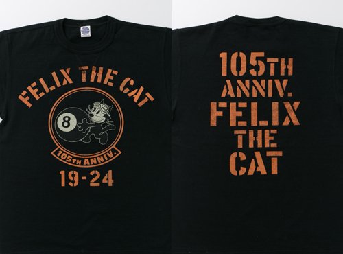 토이즈맥코이 펠릭스 105주년 기념 반팔 티셔츠 FELIX THE CAT TMC2404 - 상세 이미지 4