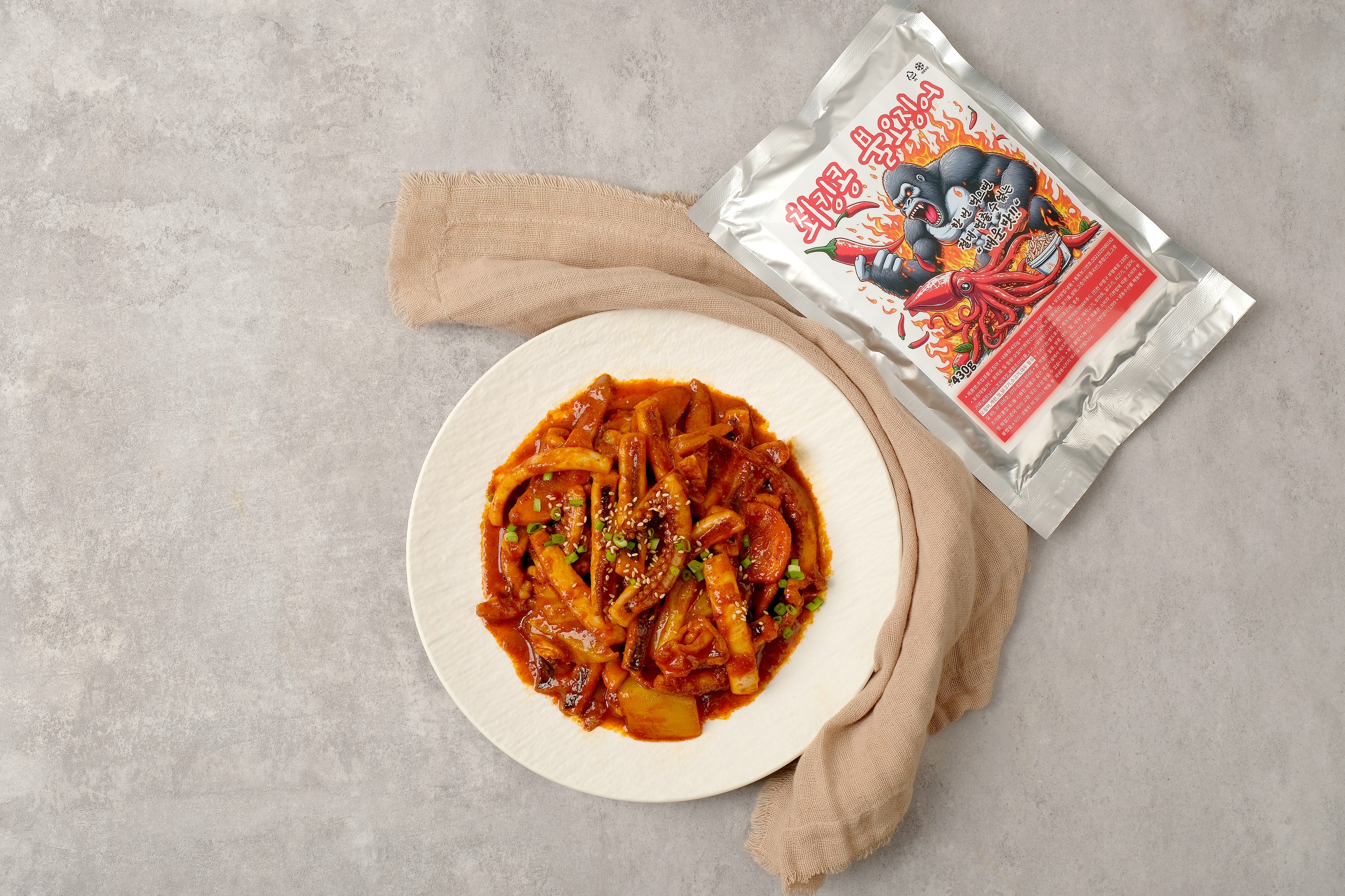 밀키트랜드 불오징어 볶음 밀키트 팔당오징어 445g - 상세 이미지 5