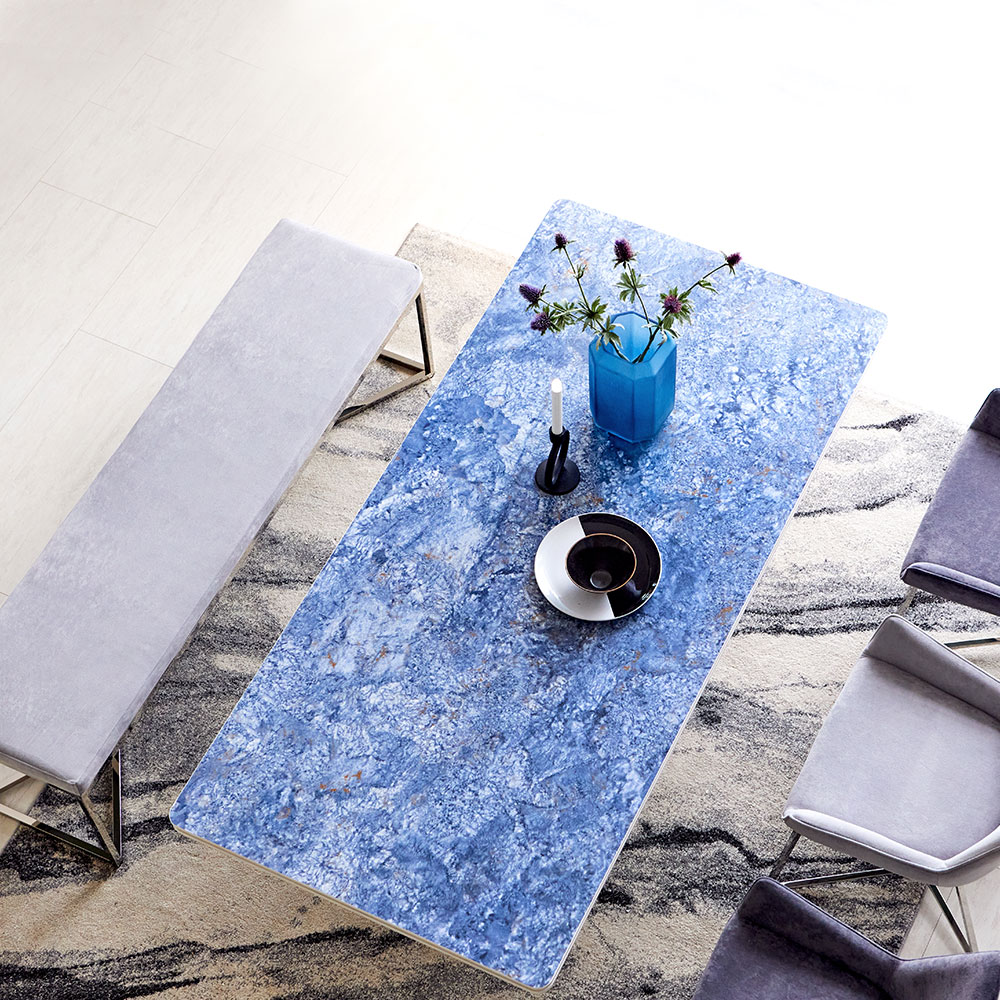 스코나 도니아 아쿠아텍스 패브릭 스텐 3인 벤치 의자