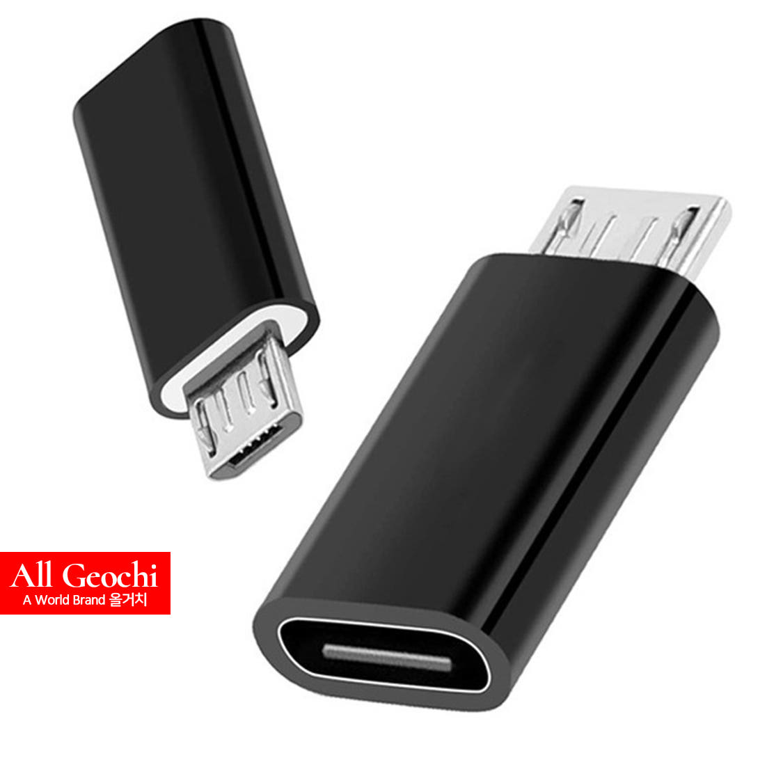 올거치 C타입 To 5핀 젠더 마이크로 USB2.0