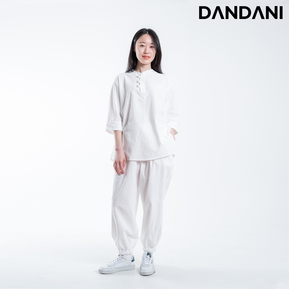 단다니 생활한복 세트 봄 여름 가을 남자 여자 공용 개량한복 법복 절복 이미지 3