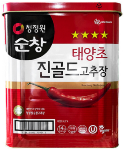 순창진골드고추장 별4 14KG 청정원 : 마켓펀치