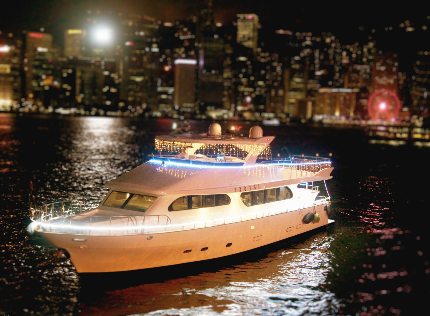 홍콩 빅토리아 하버 나이트 크루즈