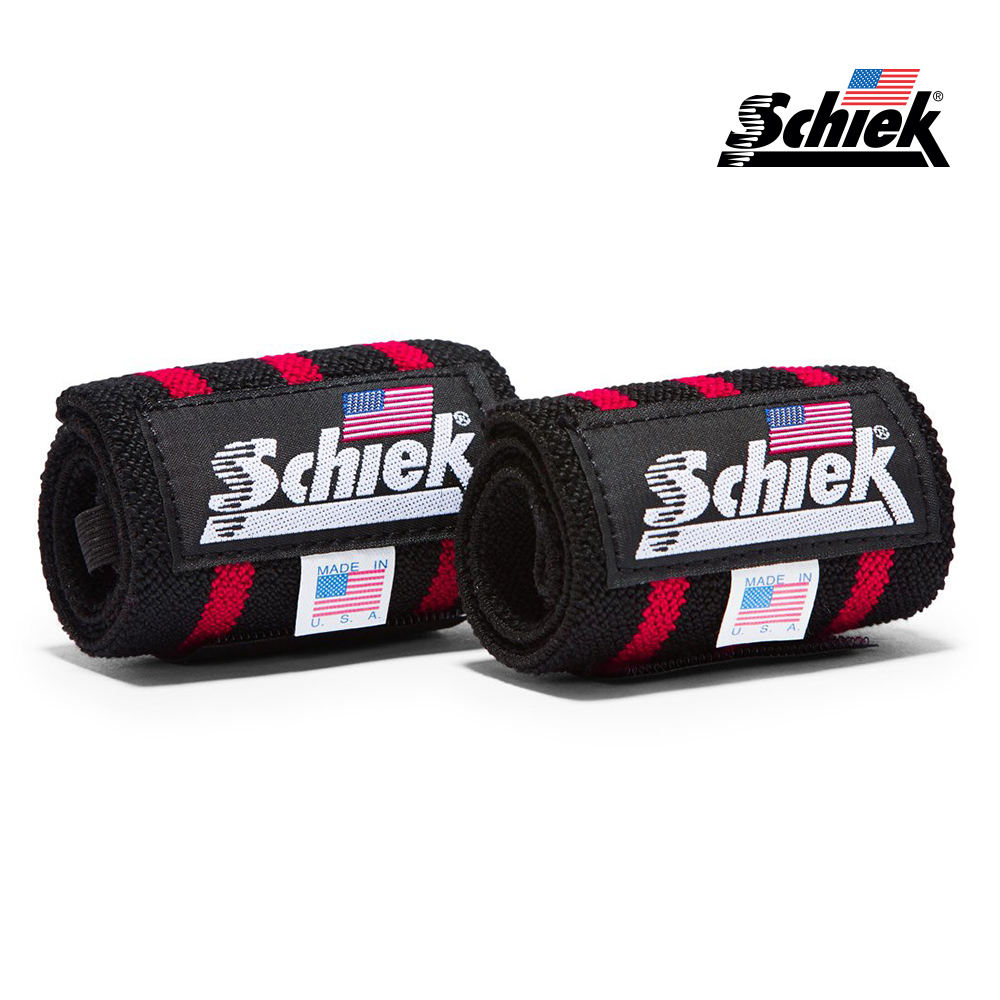 SCHIEK 1112W 헬스 리스트랩 손목 보호대 스트랩 화이트 시크 쉬크 이미지 3