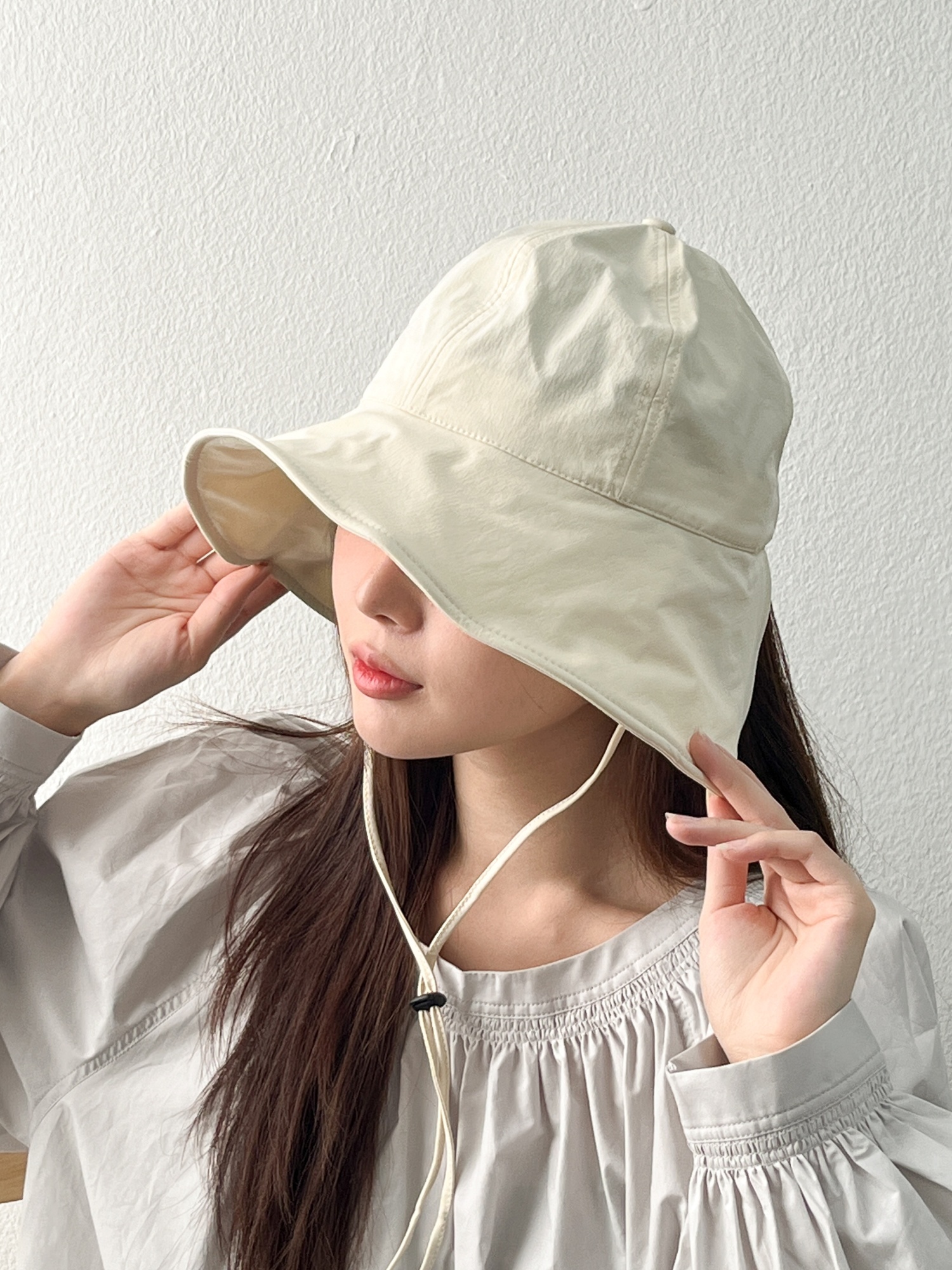 여성여름모자 챙넓은 등산모자 바캉스 휴양지 여성벙거지 버킷햇