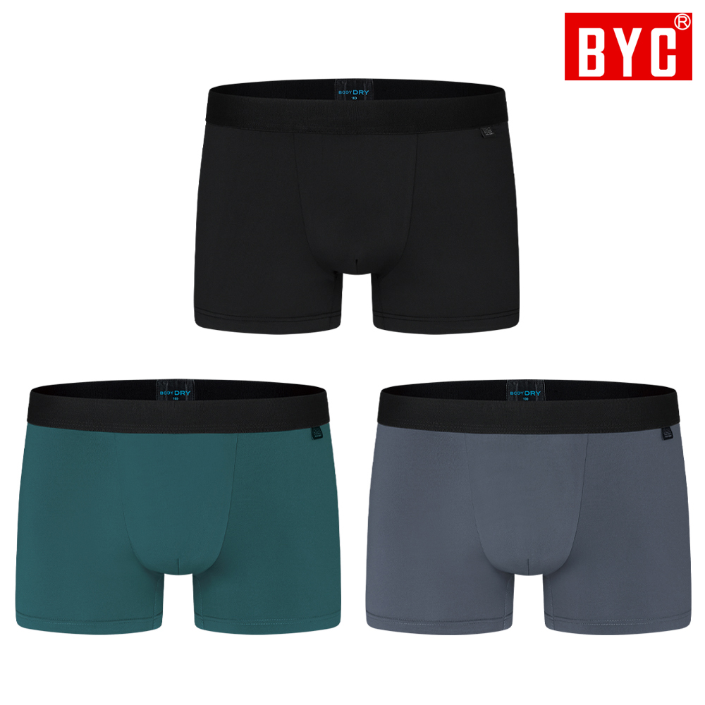 BYC 보디드라이 남성 에어 드로즈 3매입 사각팬티 여름 EDZ0081 - 상품 이미지