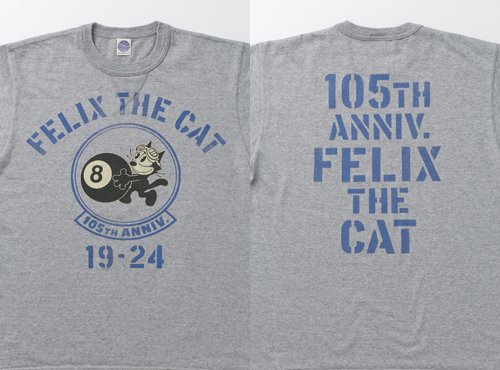 토이즈맥코이 펠릭스 105주년 기념 반팔 티셔츠 FELIX THE CAT TMC2404 - 상세 이미지 3