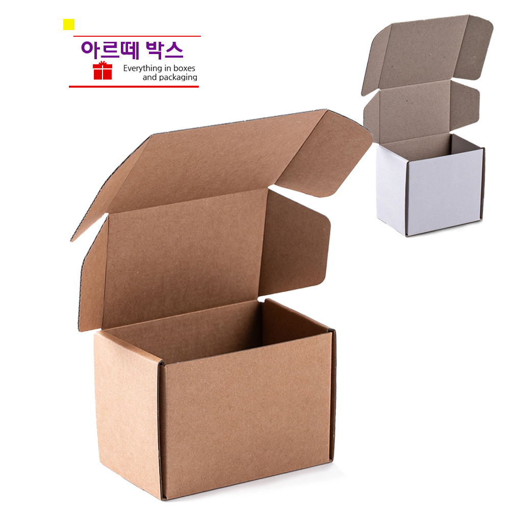 C0 높은 직사각형 기프트박스 높은상자 크라프트 9x6x9 - 메인 이미지