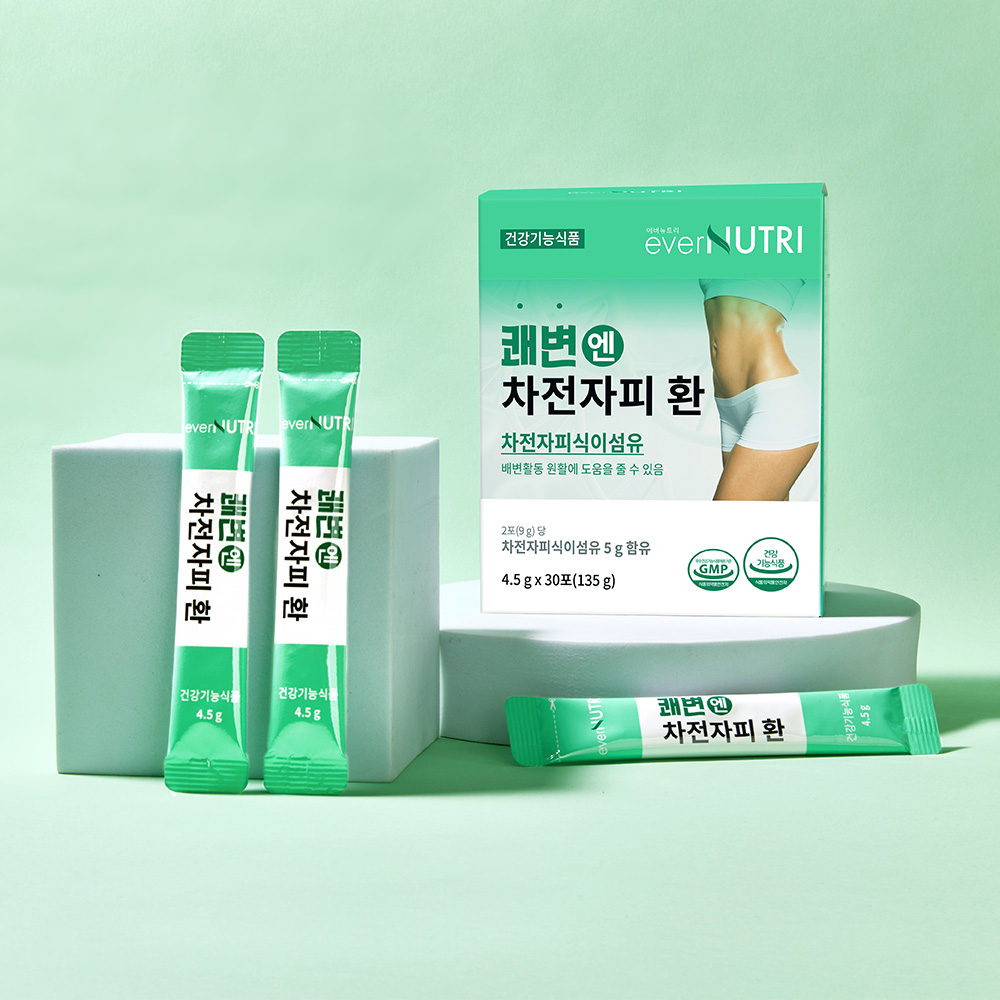 에버뉴트리 쾌변엔 차전자피 식이섬유 환 30포, 5개 - 상세 이미지 3