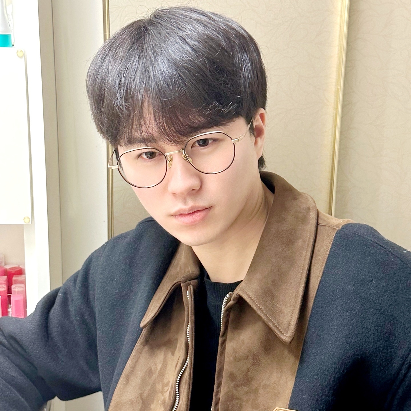 가벼운 리얼 티타늄안경테 명품 남자 여자 패션 일본 블루라이트차단 안경 크라운판토 안경태 - 상세 이미지 2