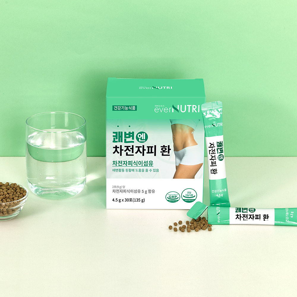 에버뉴트리 쾌변엔 차전자피 식이섬유 환 30포, 5개 - 상세 이미지 2
