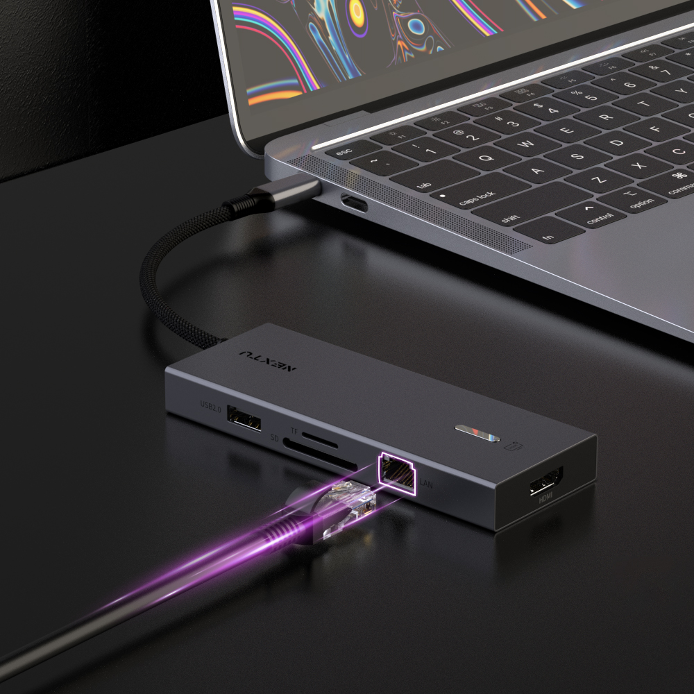 유가우 9in1 HDMI 온오프 USB C타입 멀티허브 - 상세 이미지 5