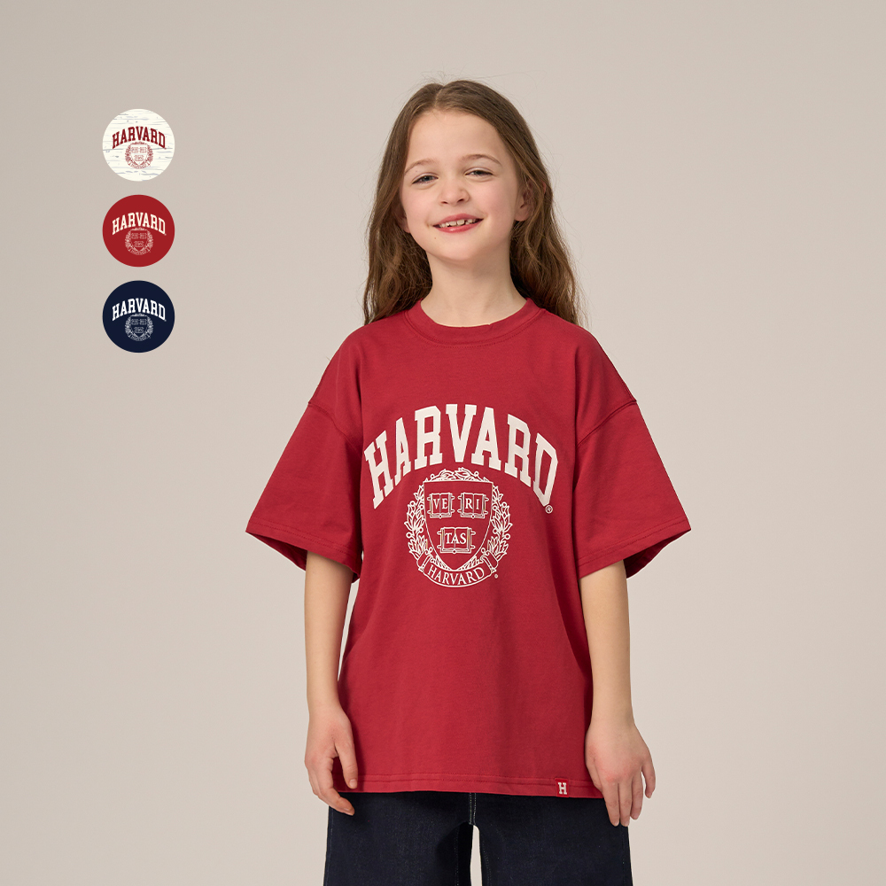 하버드키즈 하버드 헤리티지 티셔츠 HJPTHSD24025 - 상품 이미지