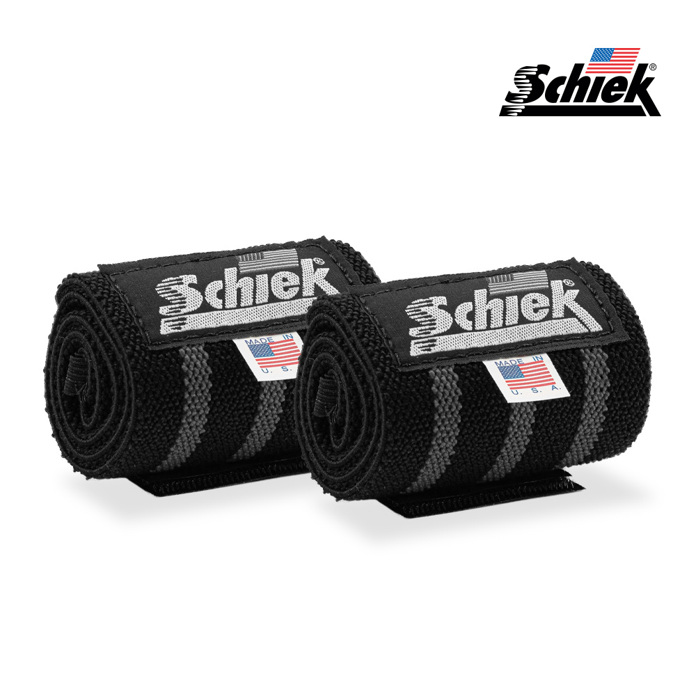 SCHIEK 1118S 블랙아웃 헬스 리스트랩 손목 보호대 시크 쉬크 - 메인 이미지