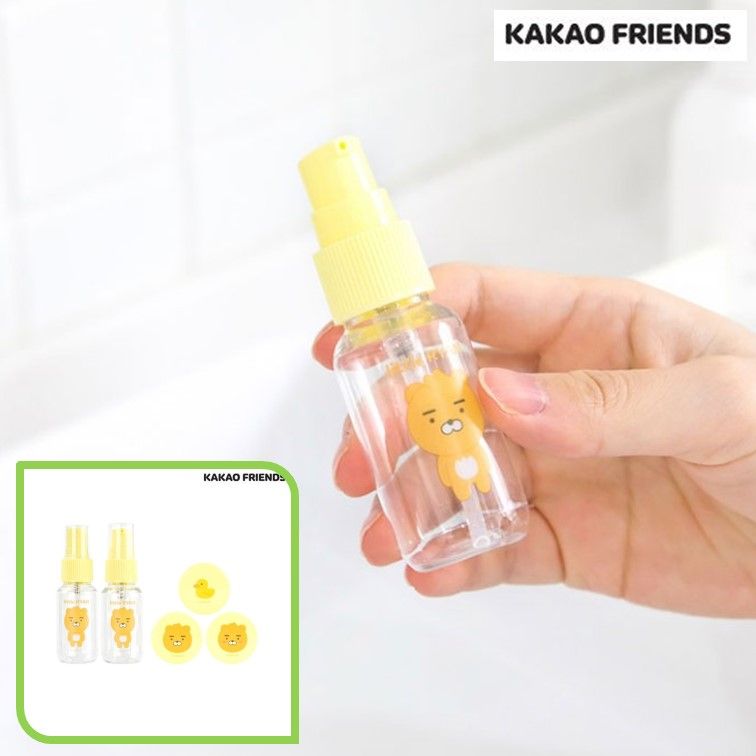 화장품 공병 세트 휴대용기 5P 카카오 라이언 굿즈 여행준비 - 상세 이미지 5