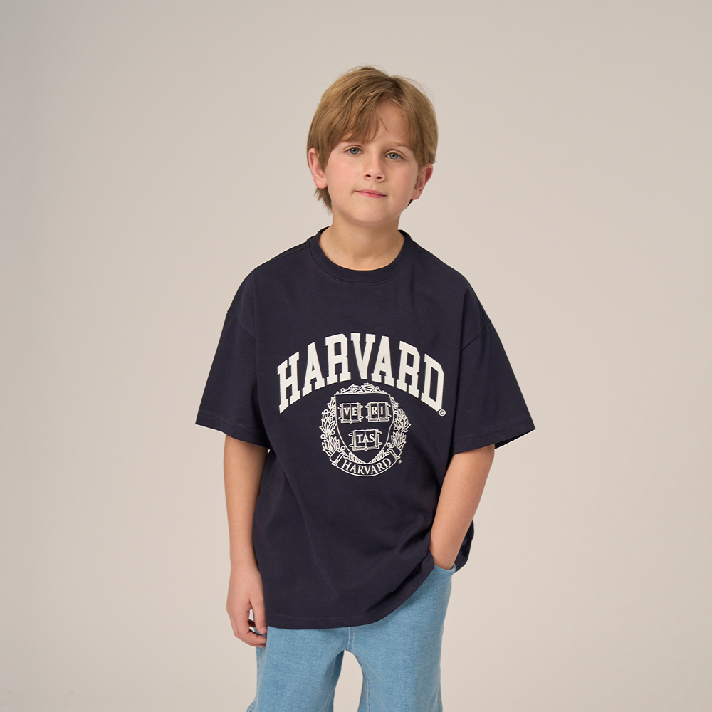 하버드키즈 하버드 헤리티지 티셔츠 HJPTHSD24025 - 상세 이미지 2