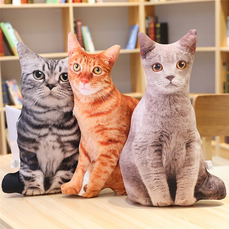 고양이 인형 쿠션 바디필로우 베개 - 상세 이미지 4