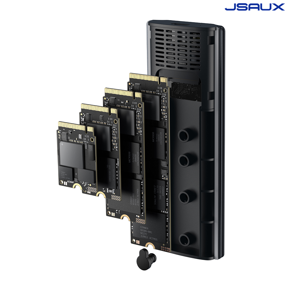 NVMe 케이스 M.2 SSD 외장케이스 USB3.1 연결 JSUAX - 상세 이미지 3