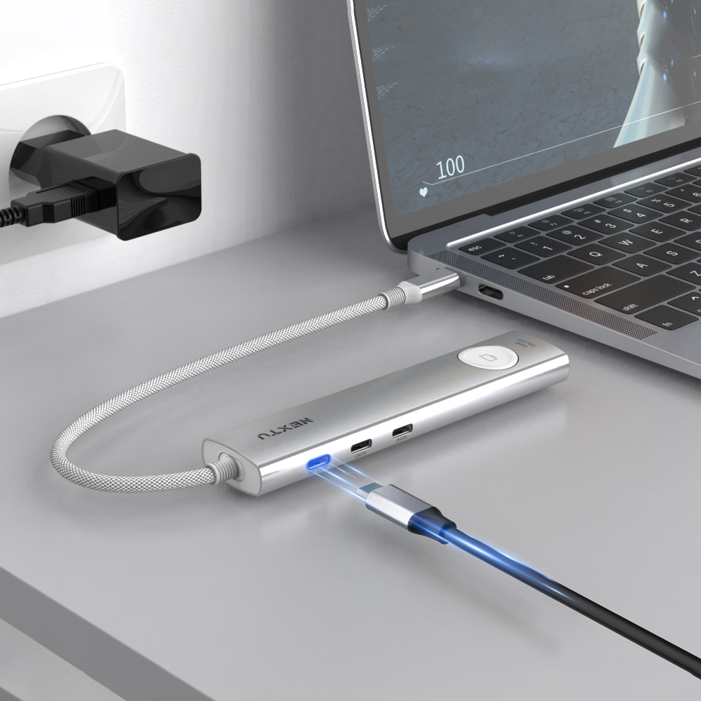 유이하 8in1 HDMI 온오프 USB C타입 멀티허브 2298TCH-4K - 상세 이미지 4