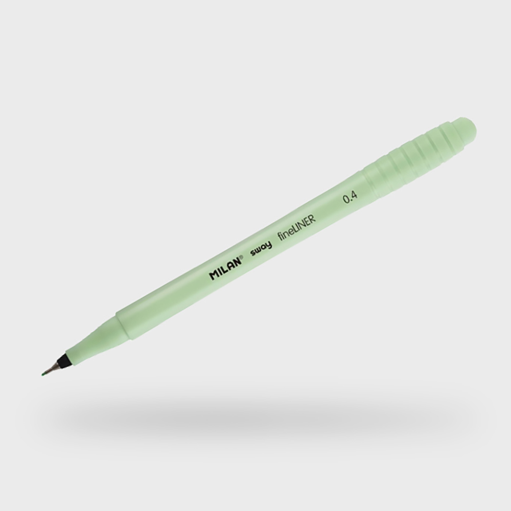 연한형광펜 얇은형광펜 소프트 파스텔 0.4mm 5색 이미지 6