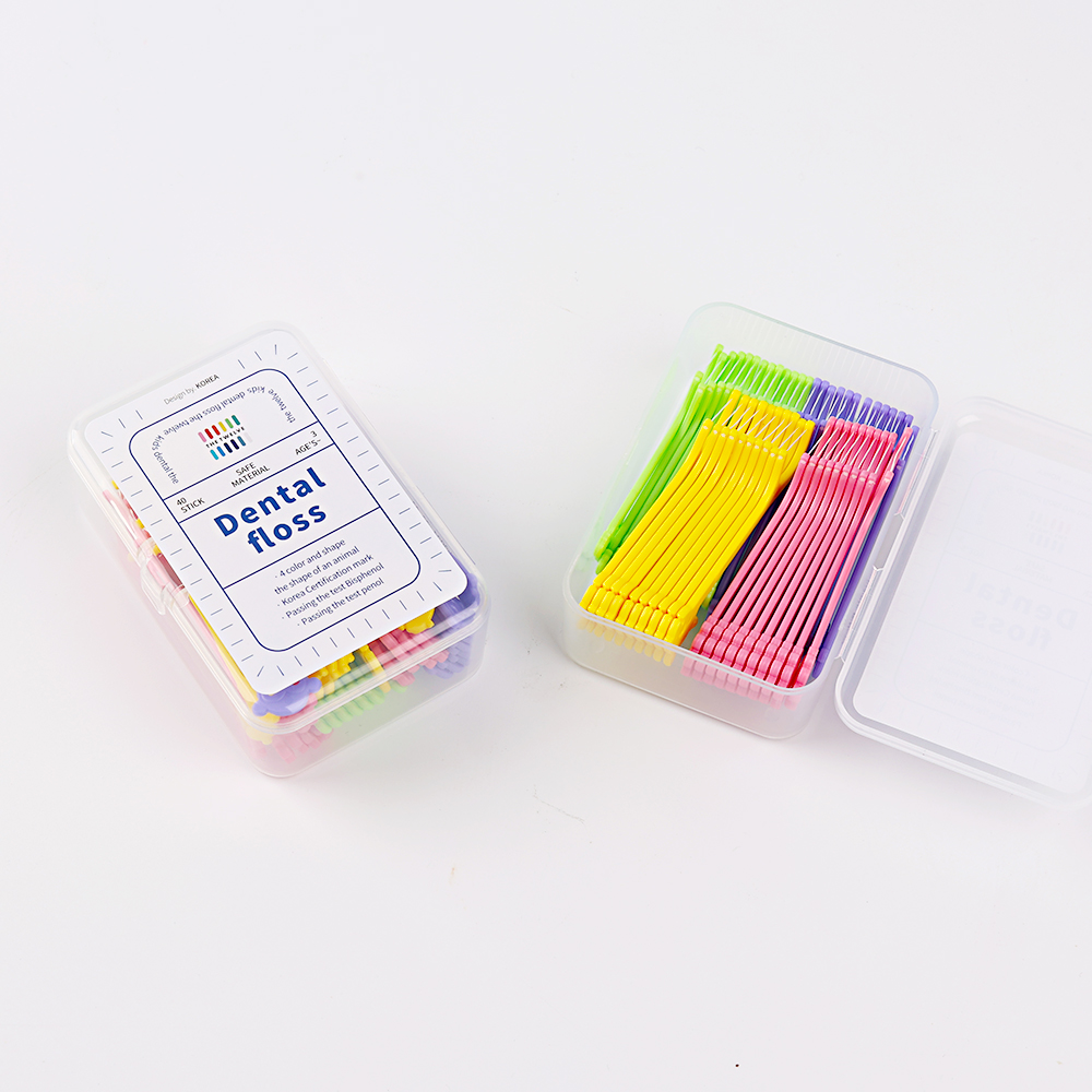 더트웰브 일회용 유아 치실 40개입 어린이 아기 치실