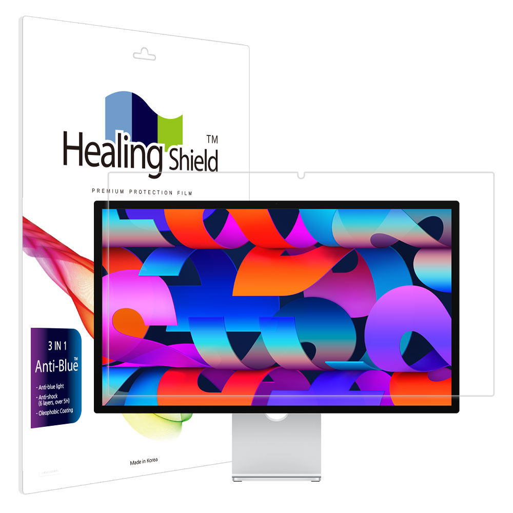 애플 스튜디오 디스플레이 27 블루라이트차단 액정보호필름 - 상품 이미지