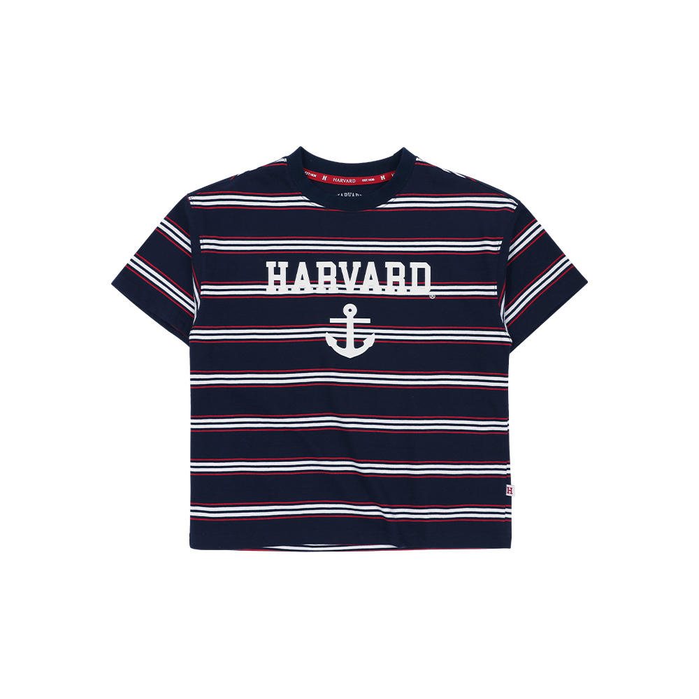 하버드키즈 하버드 스트라이프 티셔츠 HJPTHSD24080 - 상세 이미지 4