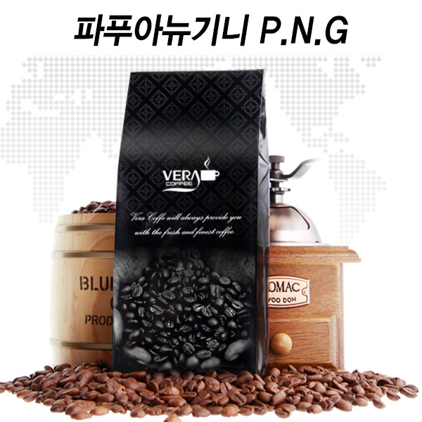 베라 원두커피 파푸아뉴기니 홀빈, 1kg, 1개 - 상품 이미지