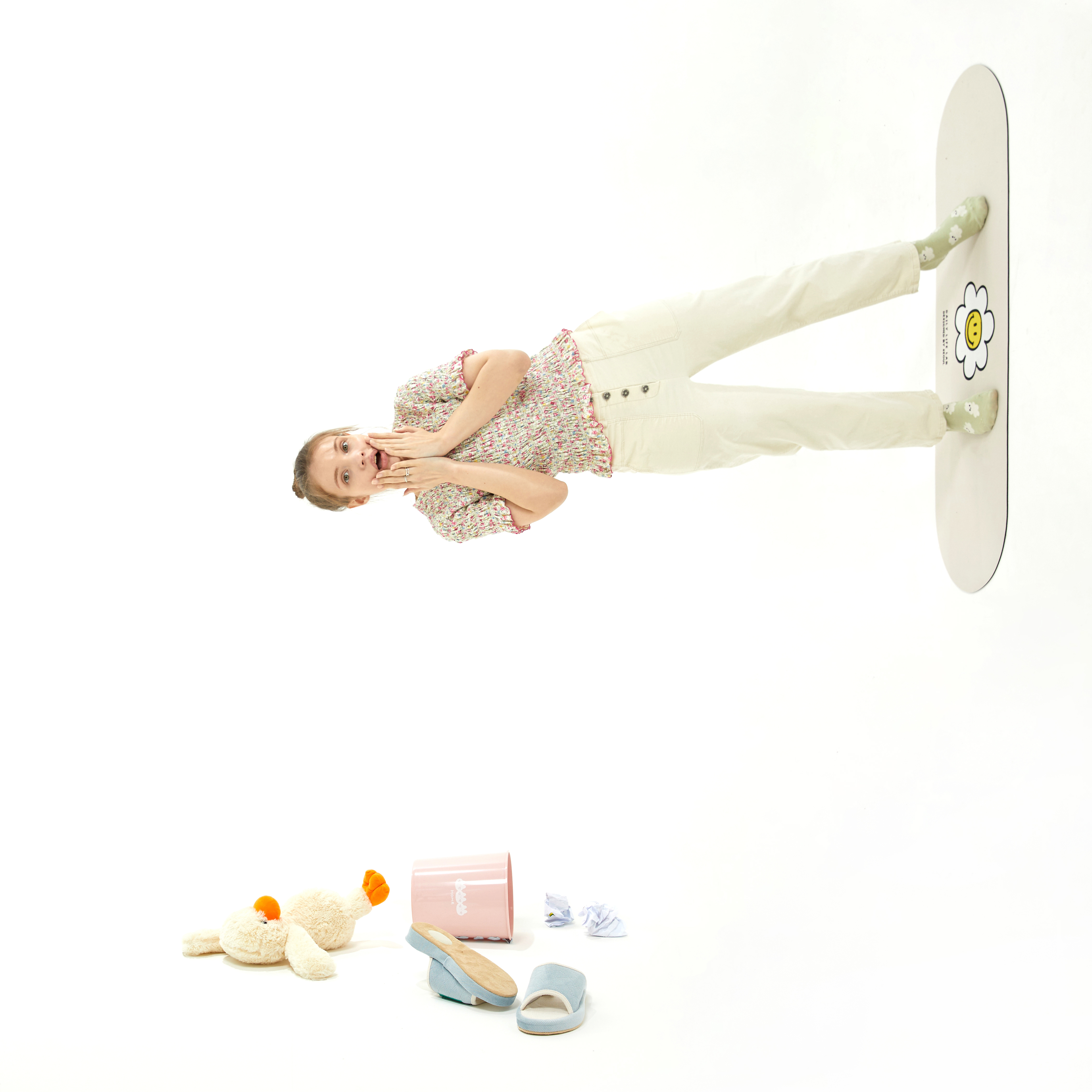 일상생활연구소 규조토발매트 빨아쓰는 욕실발매트 발닦개 데이지