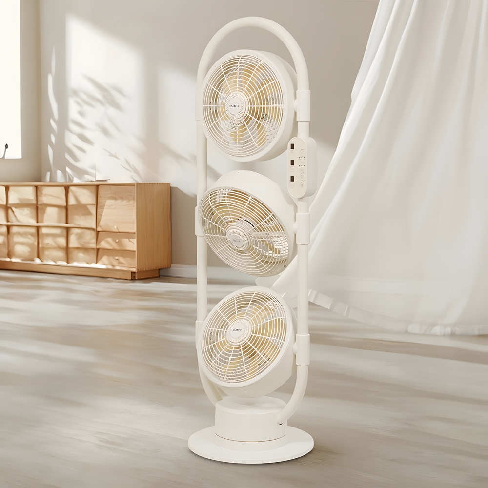 쿠오레 까르페 3구 선풍기 타워형 스탠드형 풀바디 써큘레이터 - 상세 이미지 2