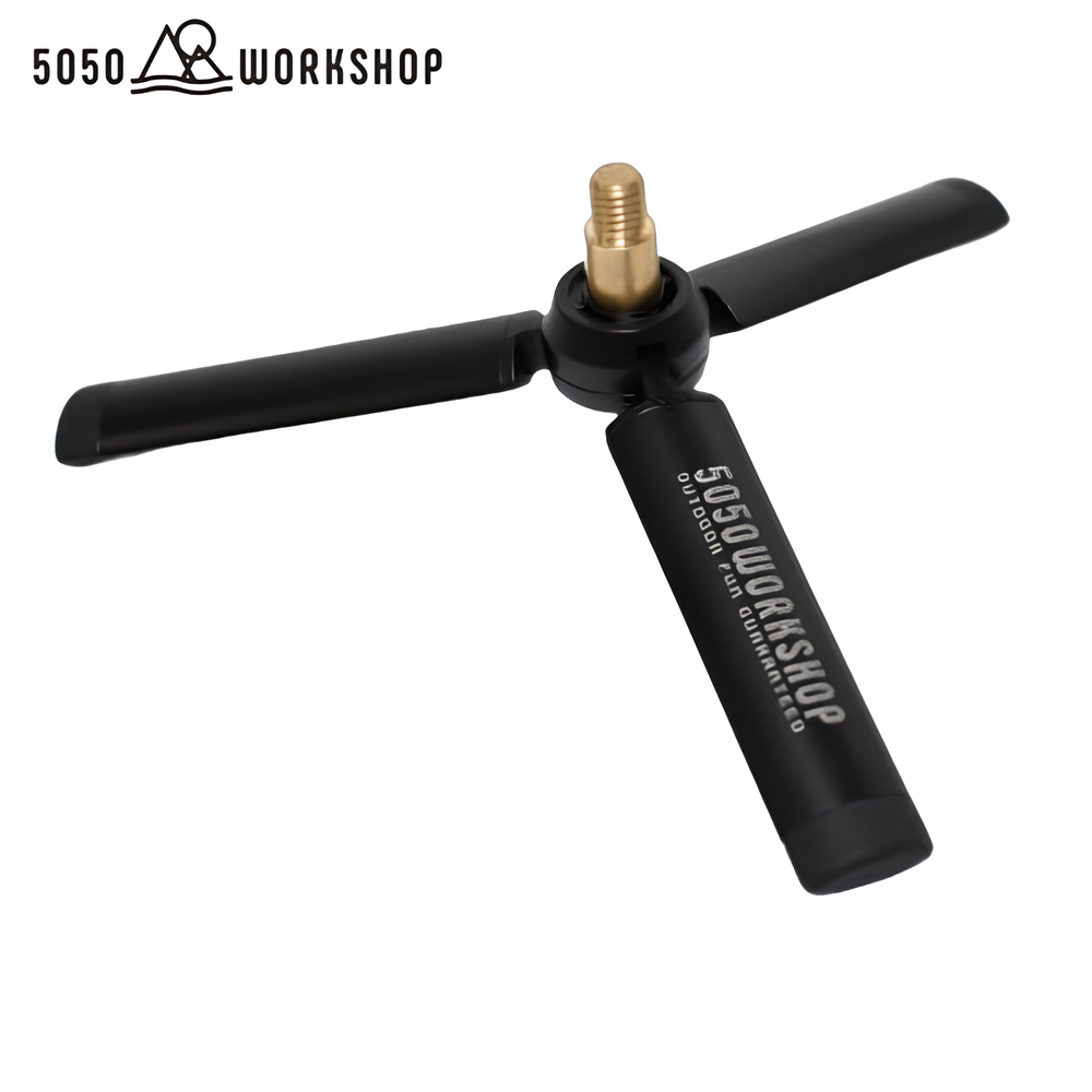 5050워크숍 캠핑 랜턴스탠드 삼각대 미니 트리포드 랜턴걸이 s