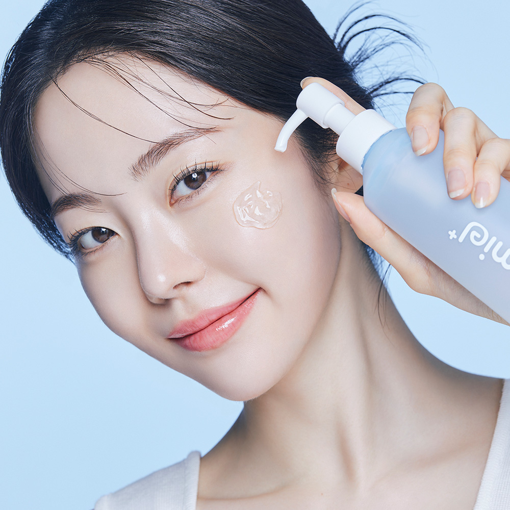[약산성] 일루미엘 피부를 위한 아침세안 클렌저 마일드 클리어 쑥쑥 클렌징젤 210ml + 순싹 클렌징폼 150ml 이미지 7