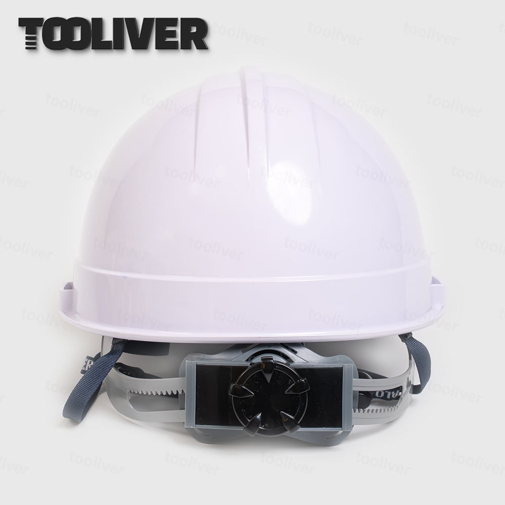 자동 안전모 투구귀형 흰색 가벼운 안전모 ST-200 KCs 이미지 2