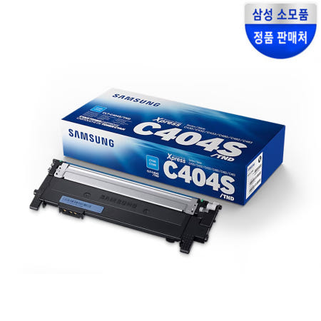 삼성 토너 CLT-C404S M404S Y404S 파랑