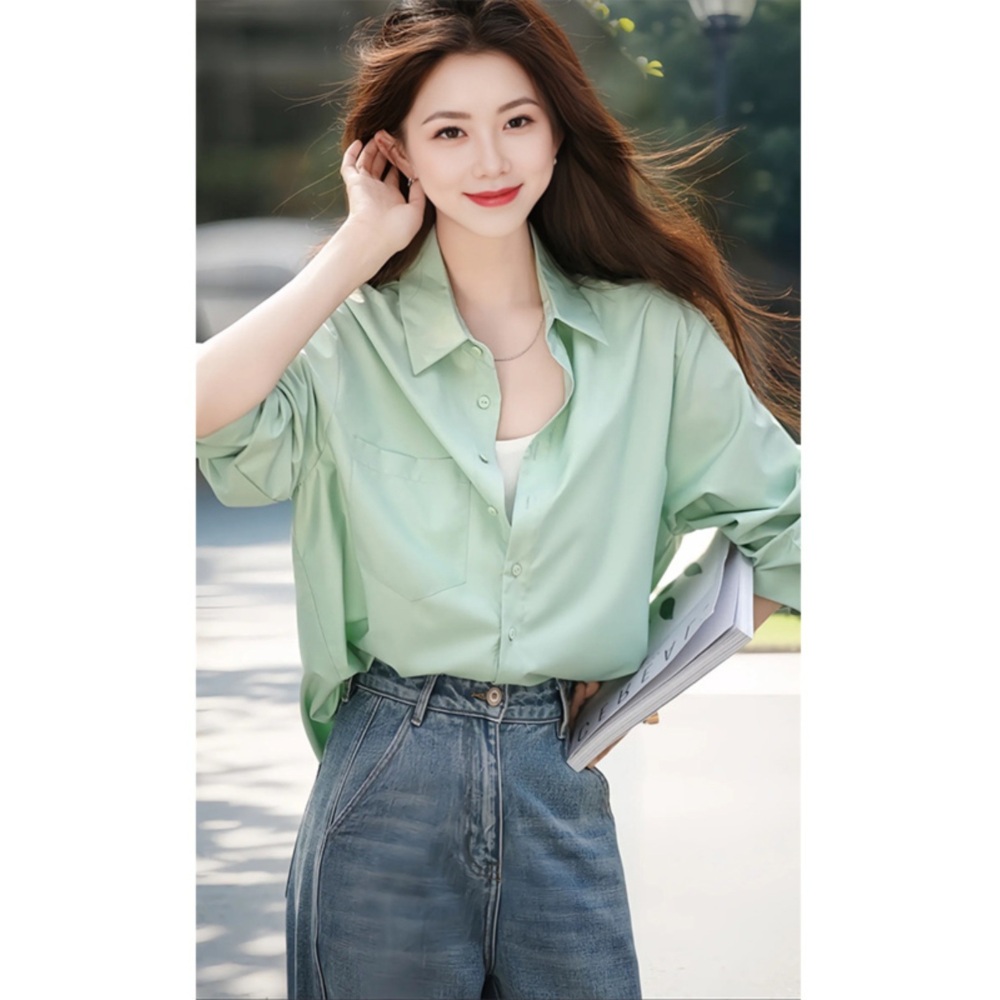 하이드 이보영 나문영 셔츠 블라우스 유니섹스 페미닌 옷 패션 의상 수지맞은 우리 함은정 - 상세 이미지 3