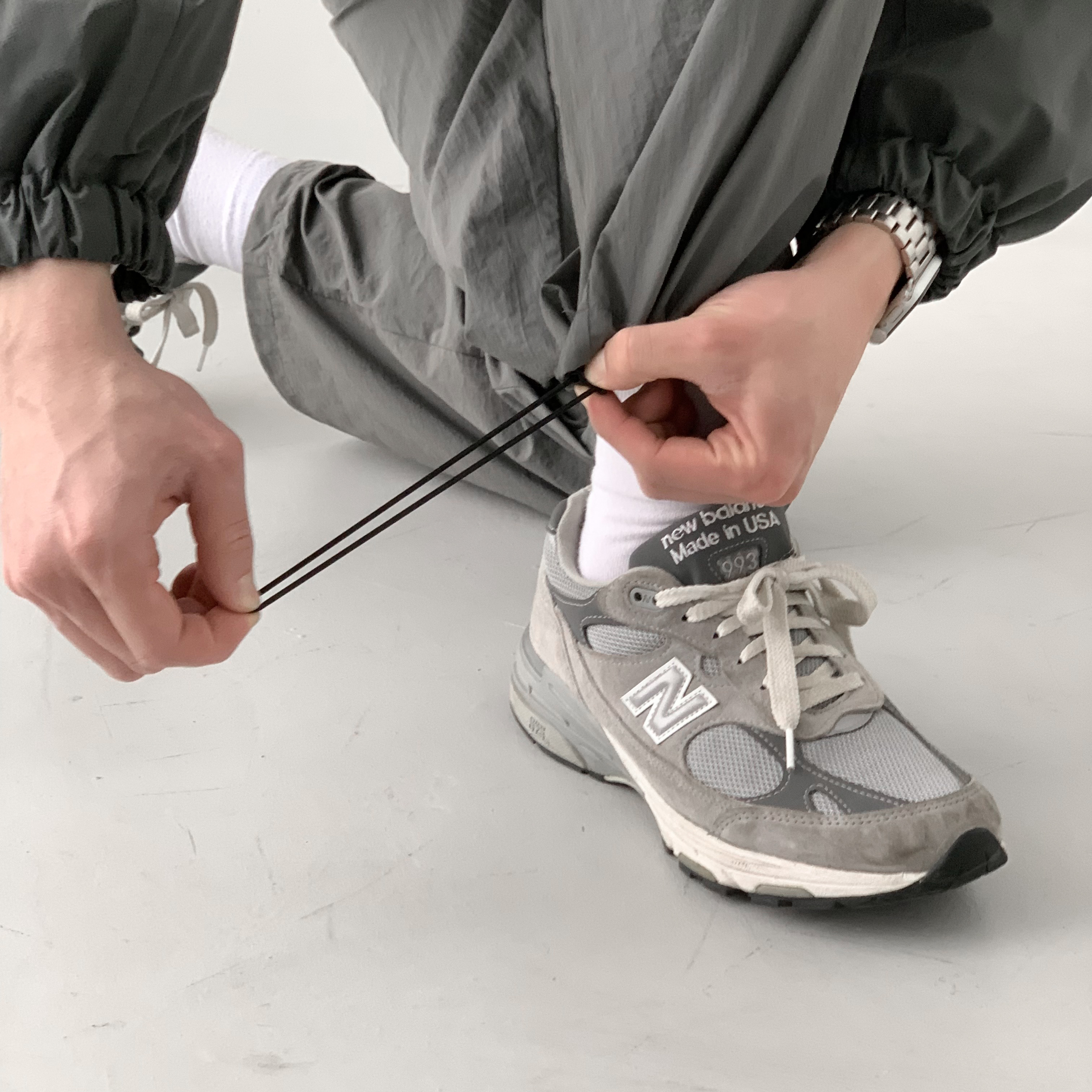 나일론카고팬츠 나일론바지 남자편한바지 - 상세 이미지 5