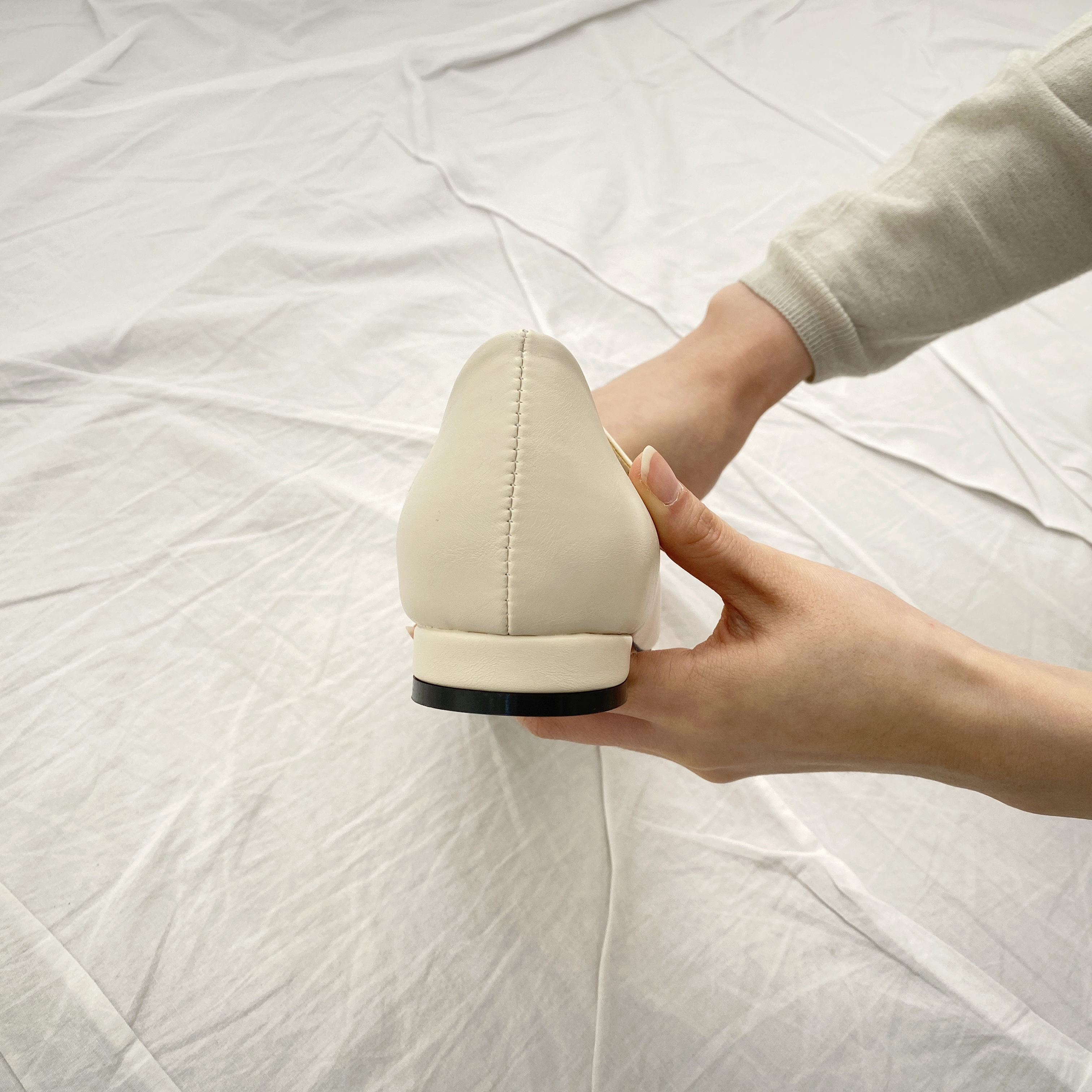 메리제인 플랫슈즈 발편한 골드 은색 실버 빅사이즈 255 260