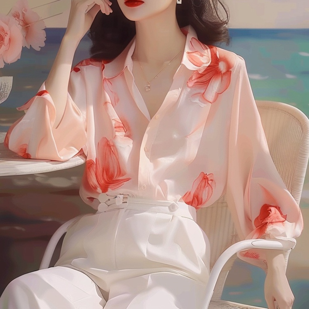 하이드 이보영 나문영 탑 셔츠 고급진 패셔너블 옷 패션 의상 멱살 한번 잡힙시다 한채아 - 상세 이미지 2