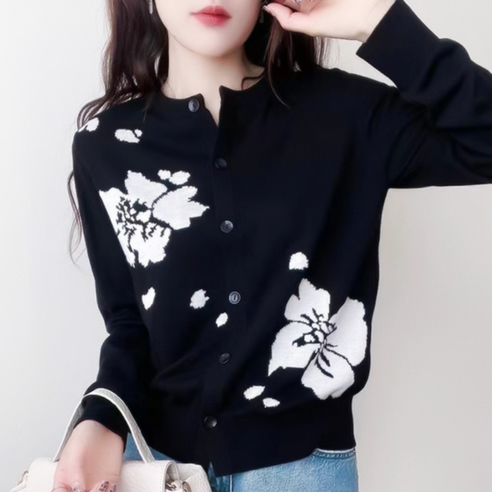 하이드 이보영 나문영 캐시미어 니트 가디건 데일리 청순한 옷 패션 의상 선재업고 튀어김혜윤 - 메인 이미지