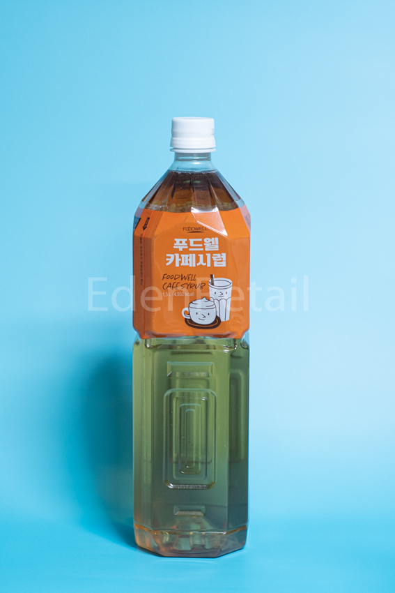 푸드웰 카페시럽 슈가시럽 1500ml - 상품 이미지