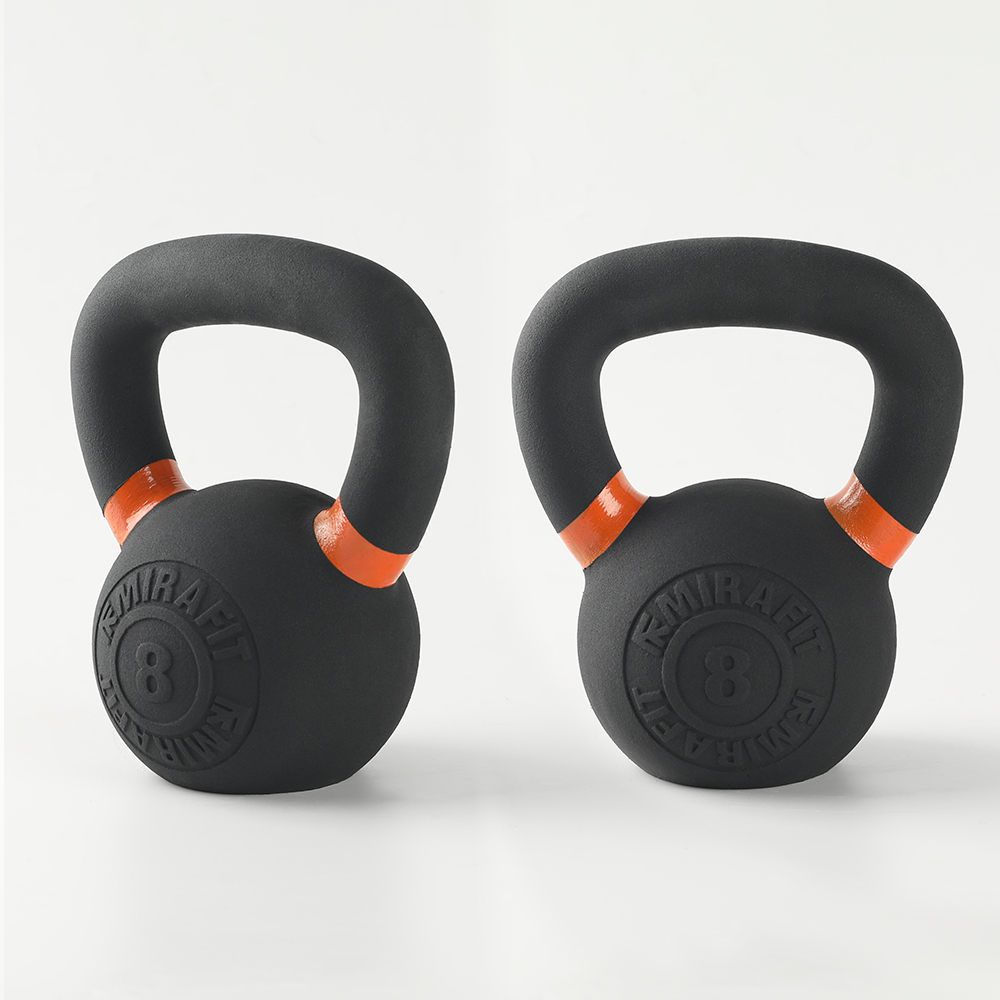 미라핏 블랙 케틀벨 크로스핏 홈트 전신운동 24kg, 1개 - 상세 이미지 4