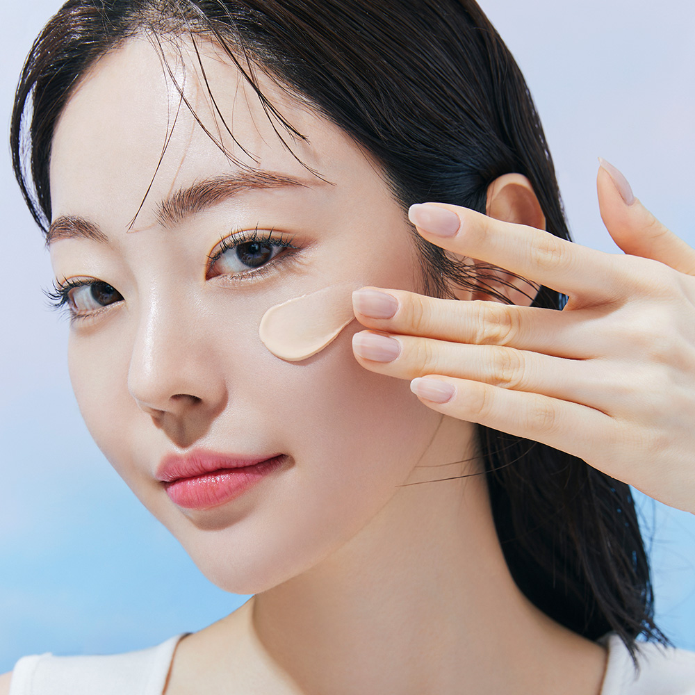일루미엘 스킨 핏 파데프리 무기자차 비건 톤업 선크림 50ml - 상세 이미지 4