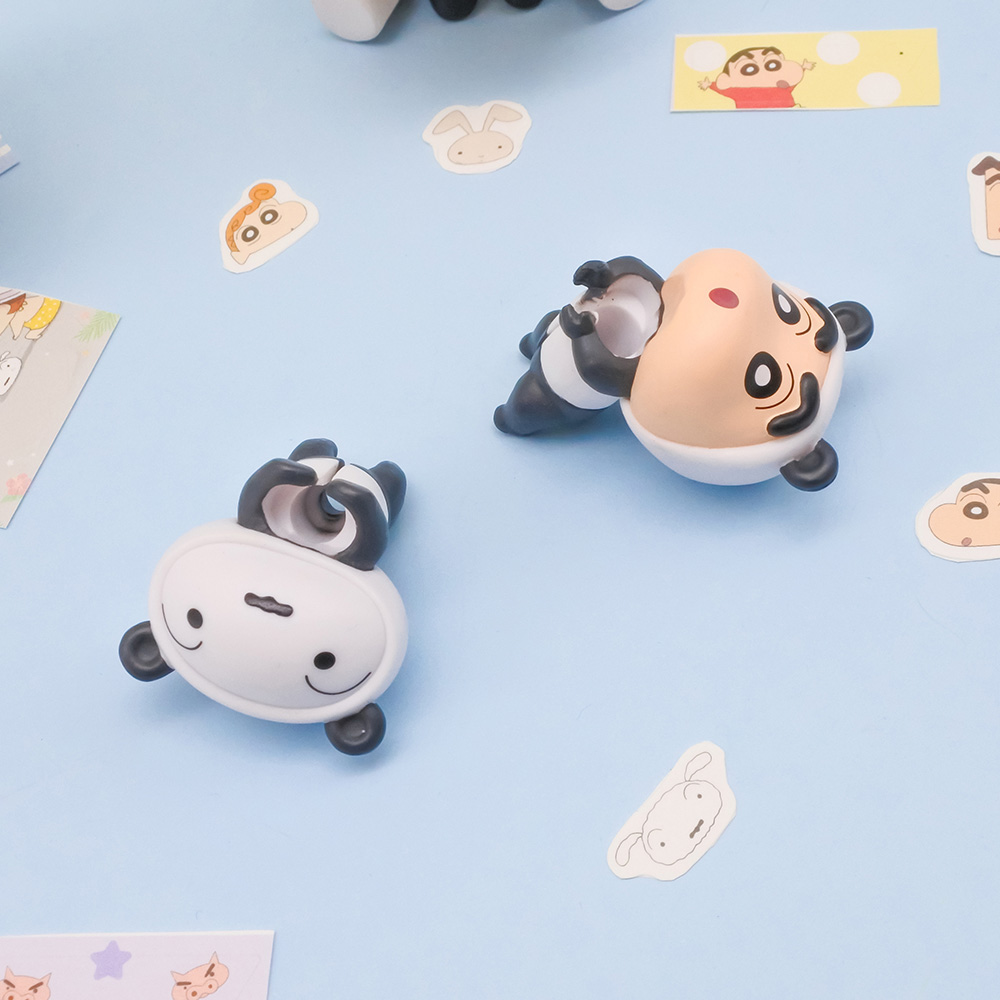 짱구 흰둥이 단선보호캡 케이블 홀더 2p 세트 이미지 6