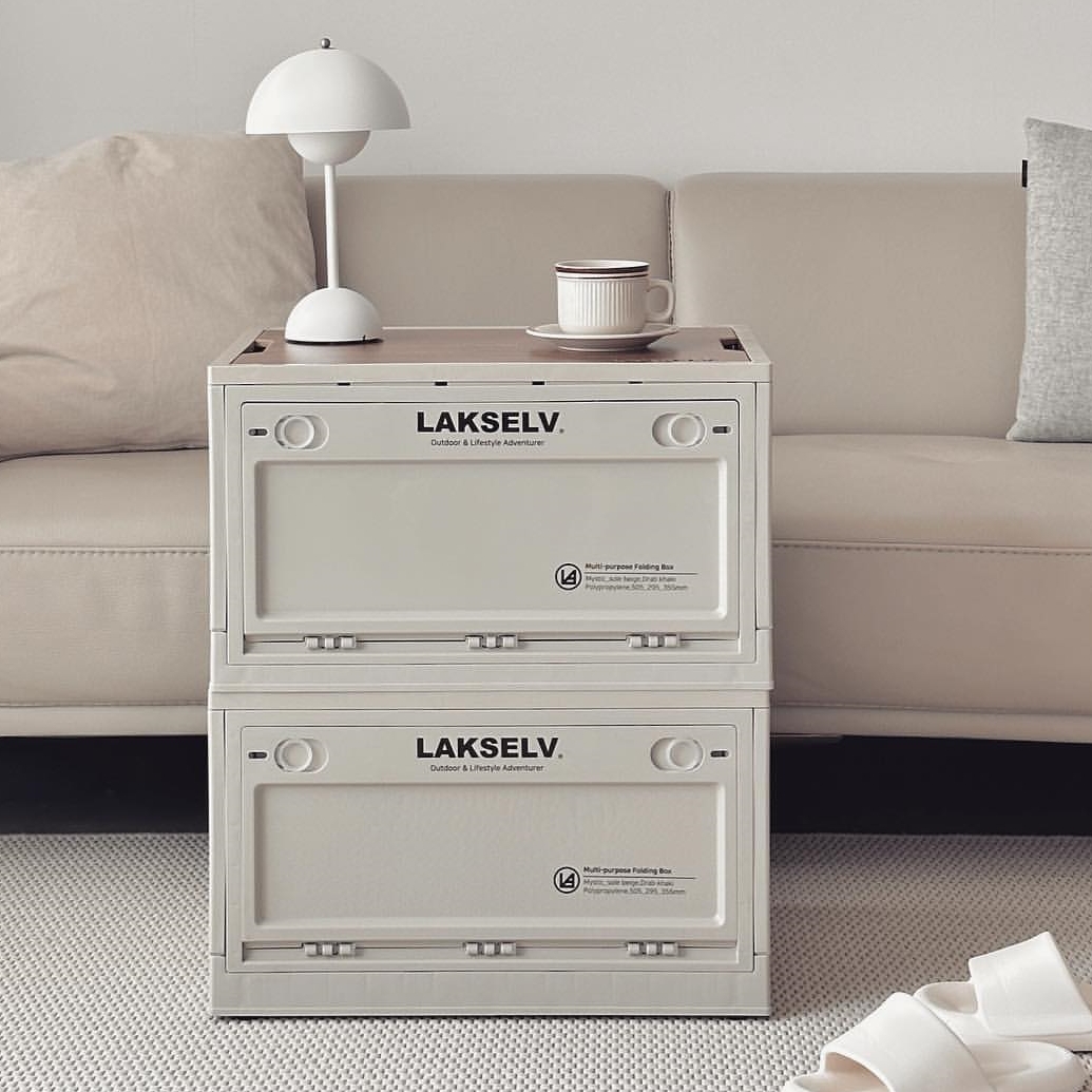 락셀 캠핑박스 캠핑폴딩박스 상판포함