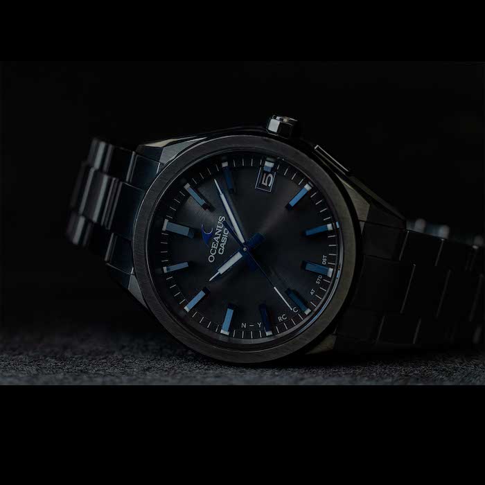 카시오 오셔너스 검판 OCW-T200SB-1AJF 남자 손목 시계 일본 직구