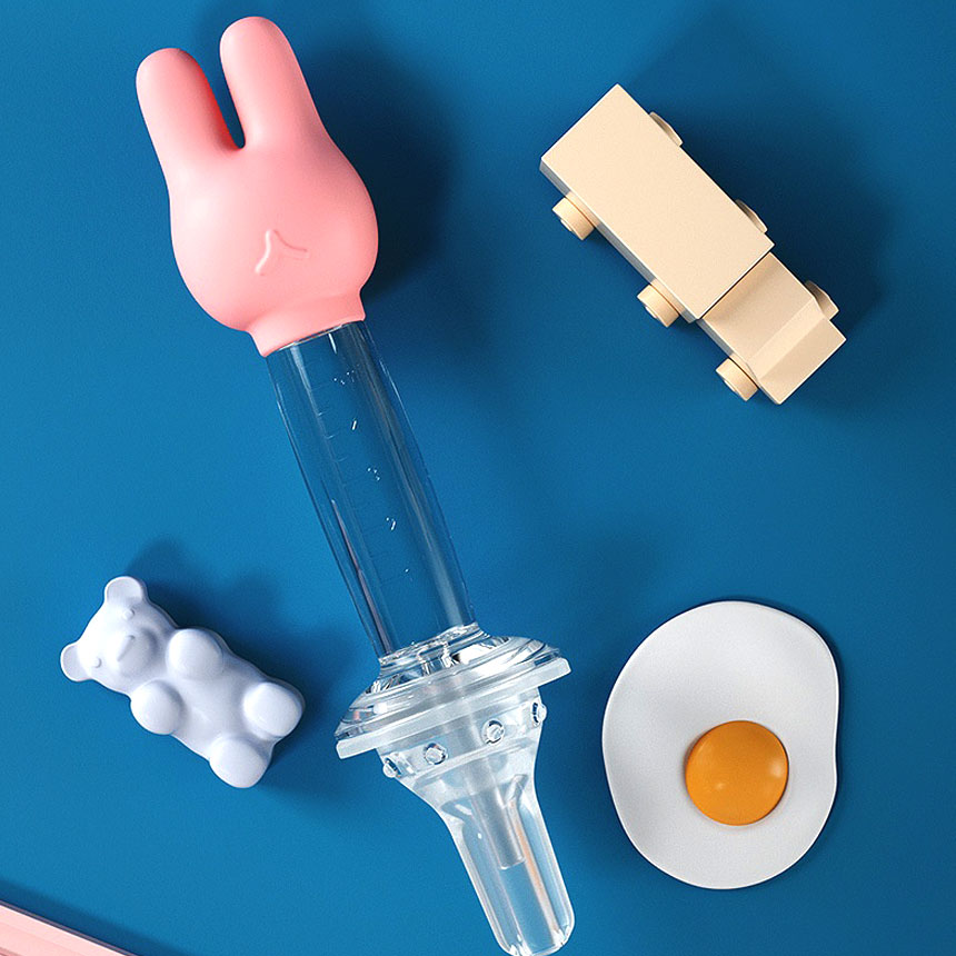 실리콘 약병 약통 아기 물약병 투약 물약통 투약병 약주사기 - 상세 이미지 2
